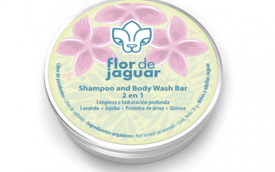 Shampoo and Body Wash 2 en 1 Bar Lavanda con lata