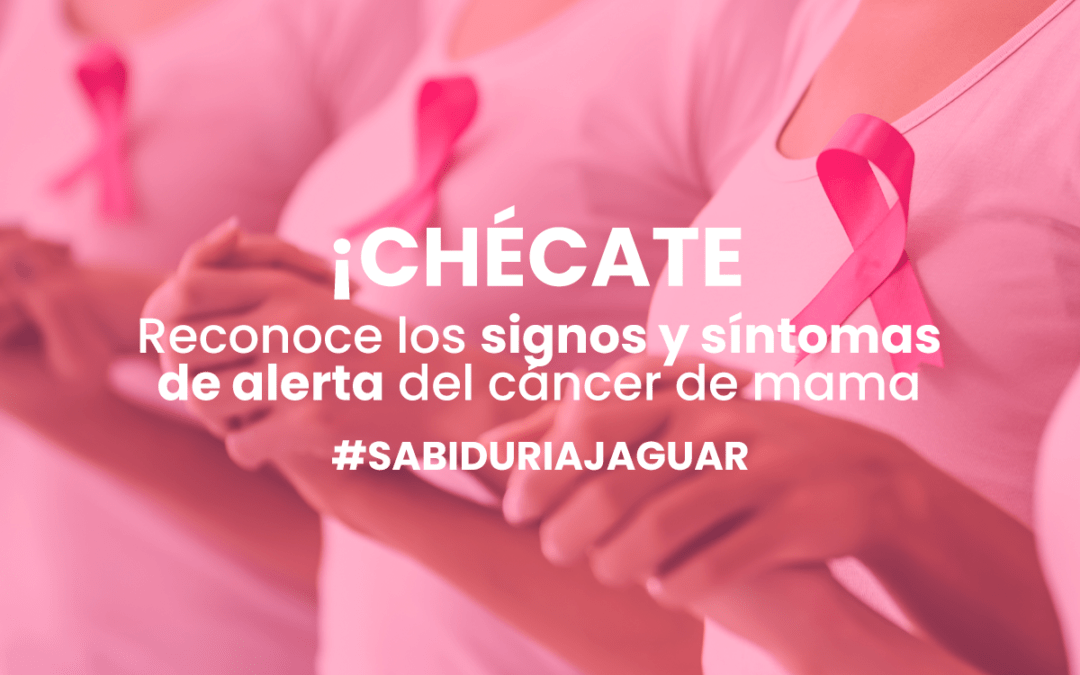 Aprende a reconocer los signos y síntomas de alerta del cáncer de mama