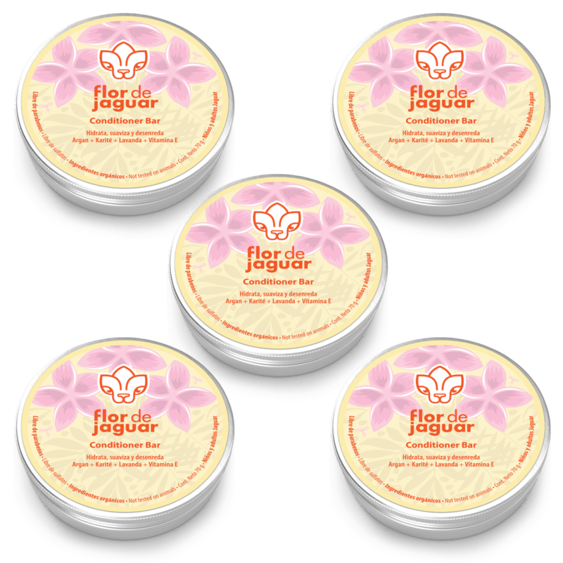 Conditioner Bar Lavanda c/lata, 70 gr (5 piezas)