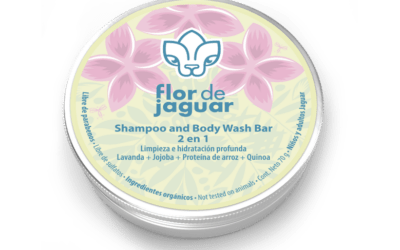 Shampoo and Body Wash 2 en 1 Bar Lavanda con lata (1 pieza)