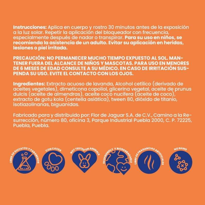 Bloqueador solar natural mineral 1 pieza - Imagen 8