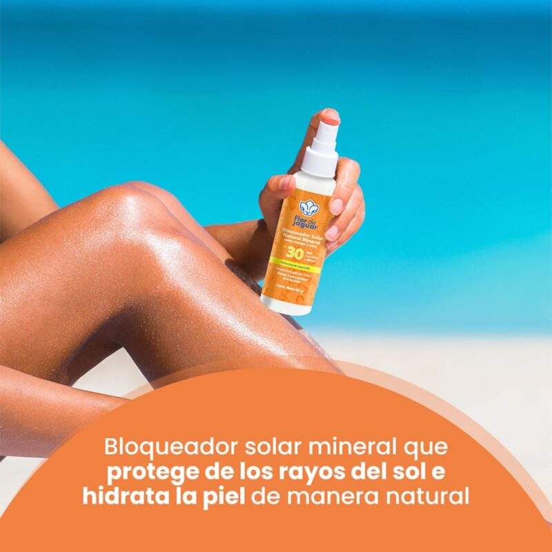 Bloqueador solar natural mineral 1 pieza - Imagen 7