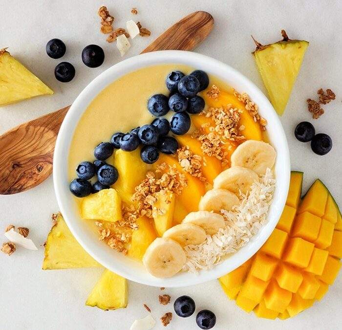 DFN Tea smoothie bowl