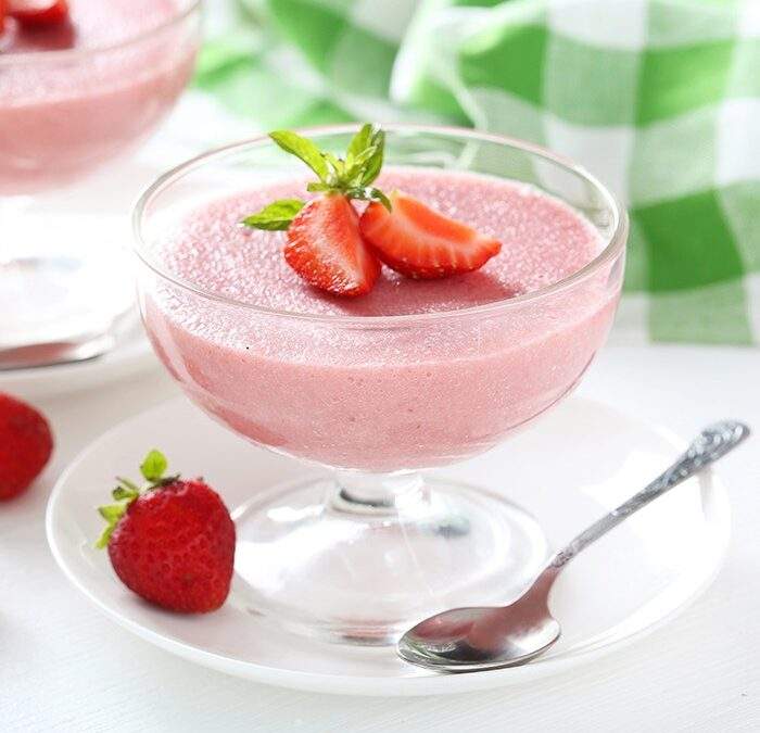 Mousse SMARTi de fresa