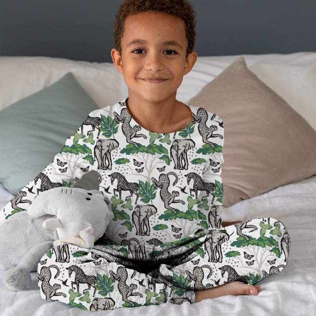 Pijama Infantil blanca + Cuento de Dormir
