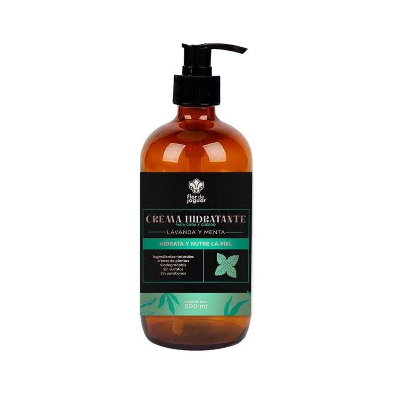 Crema Humectante p/manos y cuerpo, 500 ml