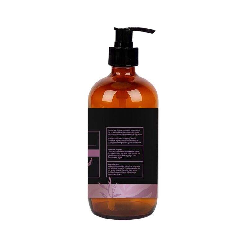 Jabón líquido p/ cara y cuerpo, 500 ml - Imagen 2